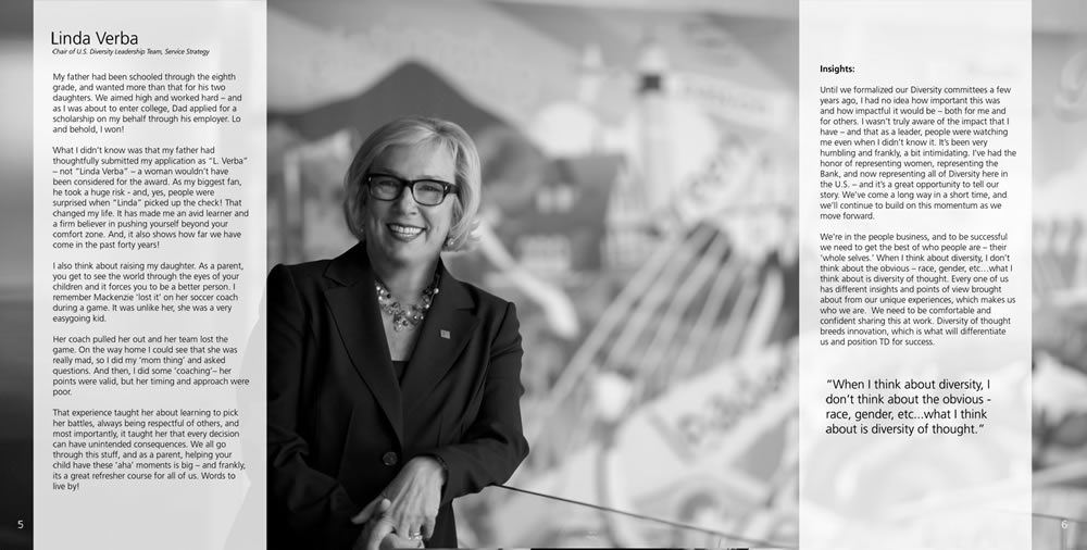 TD Bank Second Profile Example