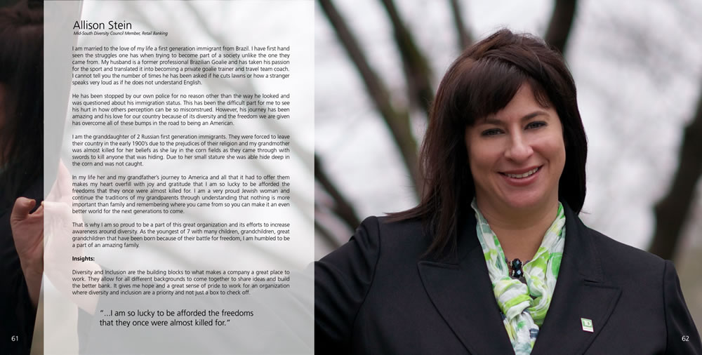 TD Bank Sixth Profile Example