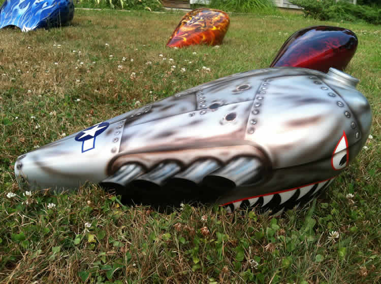 Bomber Tank, side view