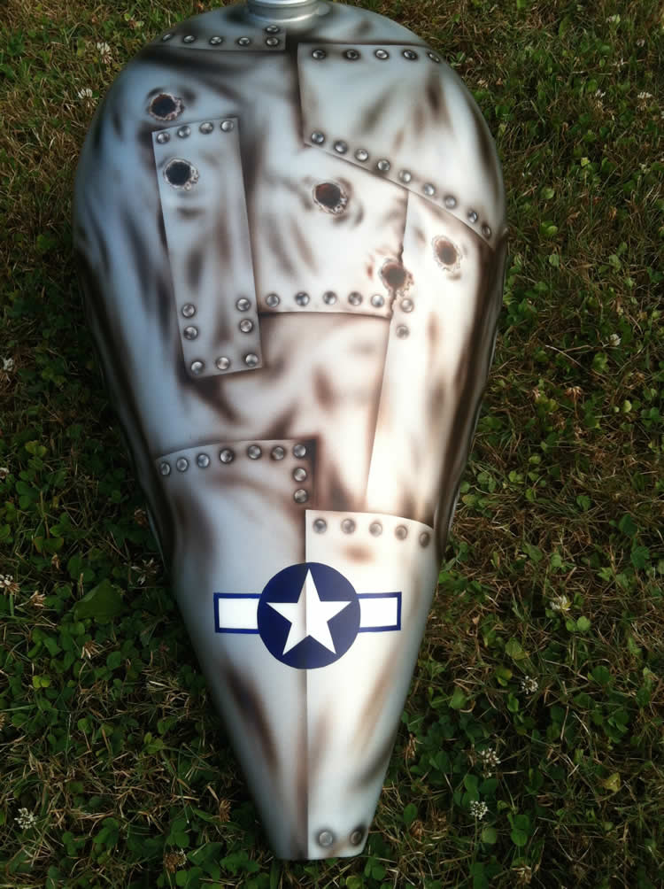 Bomber Tank, top view